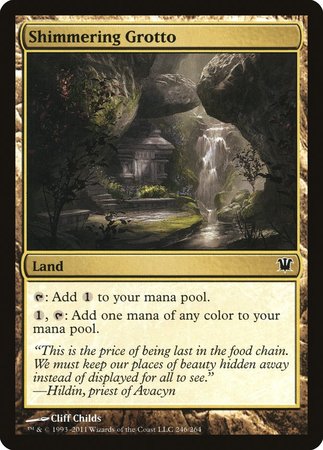 Shimmering Grotto [Innistrad] | Dumpster Cat Games