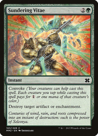 Sundering Vitae [Modern Masters 2015] | Dumpster Cat Games