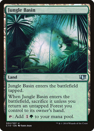 Jungle Basin [Commander 2014] | Dumpster Cat Games