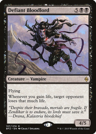 Defiant Bloodlord [Battle for Zendikar] | Dumpster Cat Games