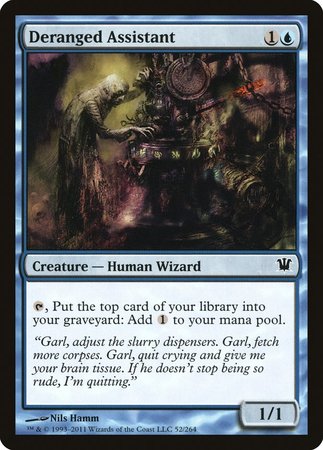 Deranged Assistant [Innistrad] | Dumpster Cat Games