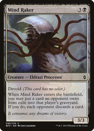 Mind Raker [Battle for Zendikar] | Dumpster Cat Games