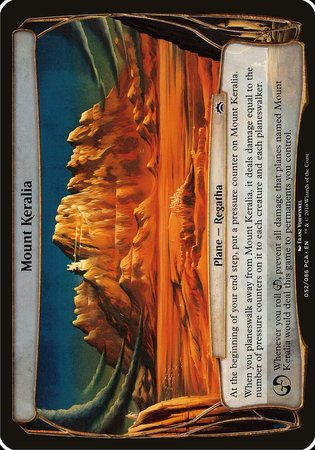 Mount Keralia (Planechase Anthology) [Planechase Anthology Planes] | Dumpster Cat Games