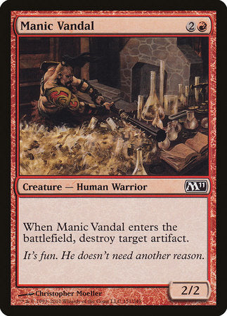 Manic Vandal [Magic 2011] | Dumpster Cat Games