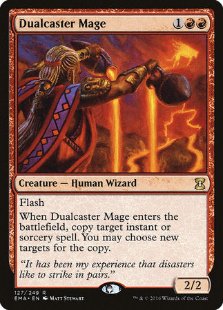 Dualcaster Mage [Eternal Masters] | Dumpster Cat Games