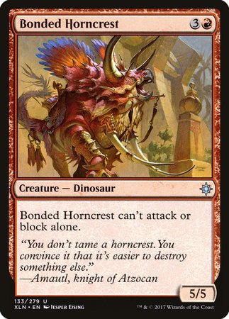 Bonded Horncrest [Ixalan] | Dumpster Cat Games