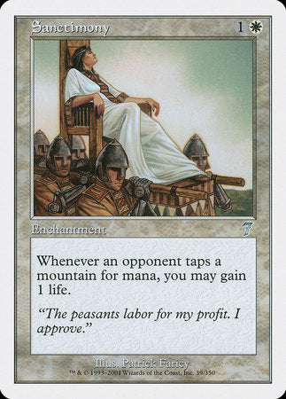 Sanctimony [Seventh Edition] | Dumpster Cat Games