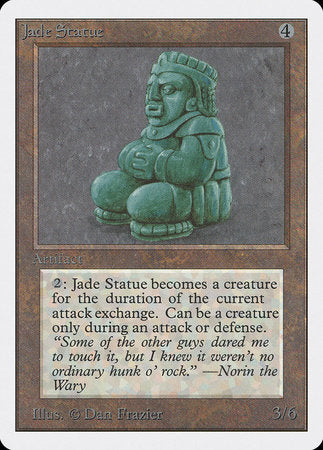 Jade Statue [Unlimited Edition] | Dumpster Cat Games