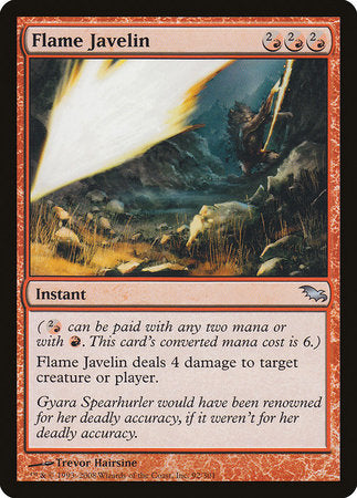 Flame Javelin [Shadowmoor] | Dumpster Cat Games