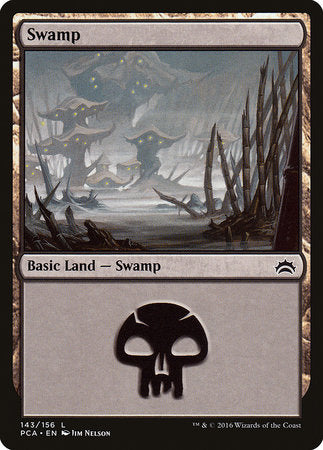 Swamp (143) [Planechase Anthology] | Dumpster Cat Games