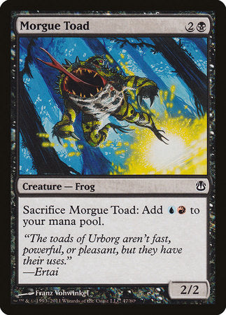 Morgue Toad [Duel Decks: Ajani vs. Nicol Bolas] | Dumpster Cat Games