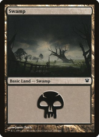 Swamp (256) [Innistrad] | Dumpster Cat Games