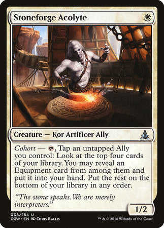 Stoneforge Acolyte [Oath of the Gatewatch] | Dumpster Cat Games