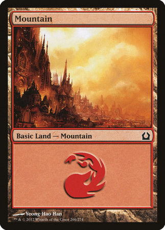 Mountain (266) [Return to Ravnica] | Dumpster Cat Games