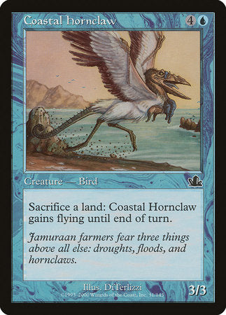 Coastal Hornclaw [Prophecy] | Dumpster Cat Games