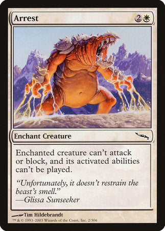 Arrest [Mirrodin] | Dumpster Cat Games