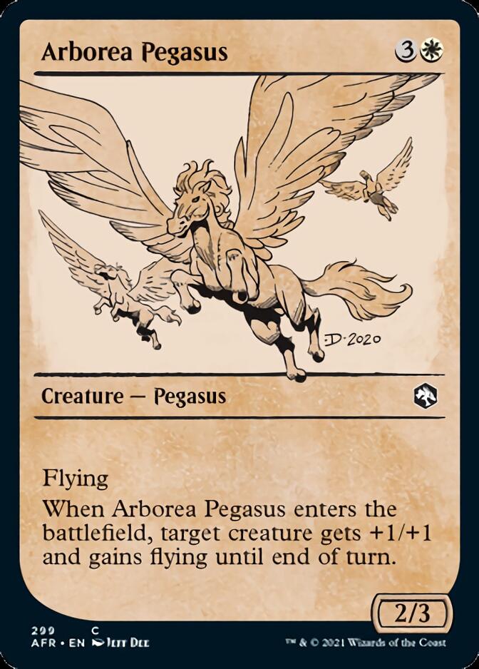 Arborea Pegasus (Showcase) [Dungeons & Dragons: Adventures in the Forgotten Realms] | Dumpster Cat Games
