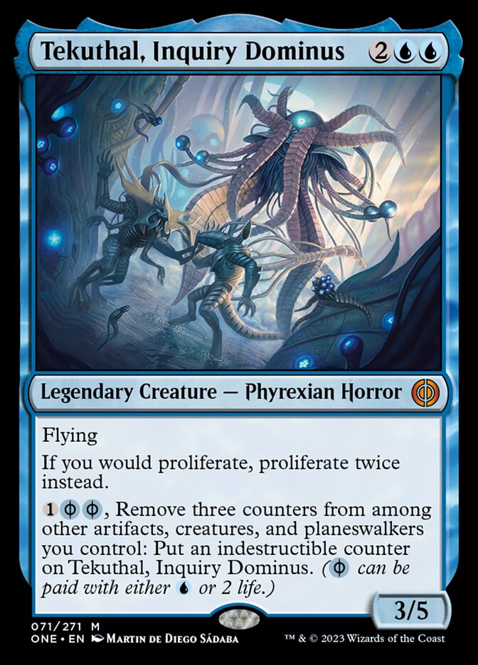Tekuthal, Inquiry Dominus [Phyrexia: All Will Be One] | Dumpster Cat Games