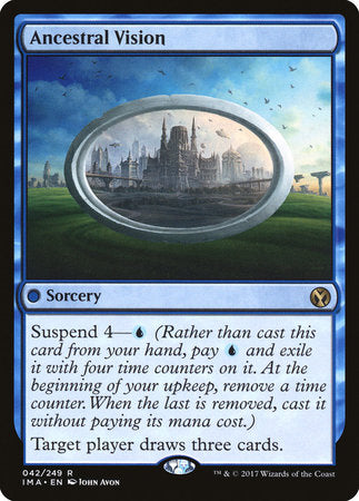 Ancestral Vision [Iconic Masters] | Dumpster Cat Games