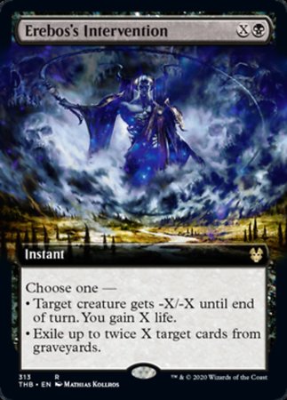 Erebos's Intervention (Extended Art) [Theros Beyond Death] | Dumpster Cat Games