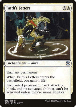 Faith's Fetters [Eternal Masters] | Dumpster Cat Games