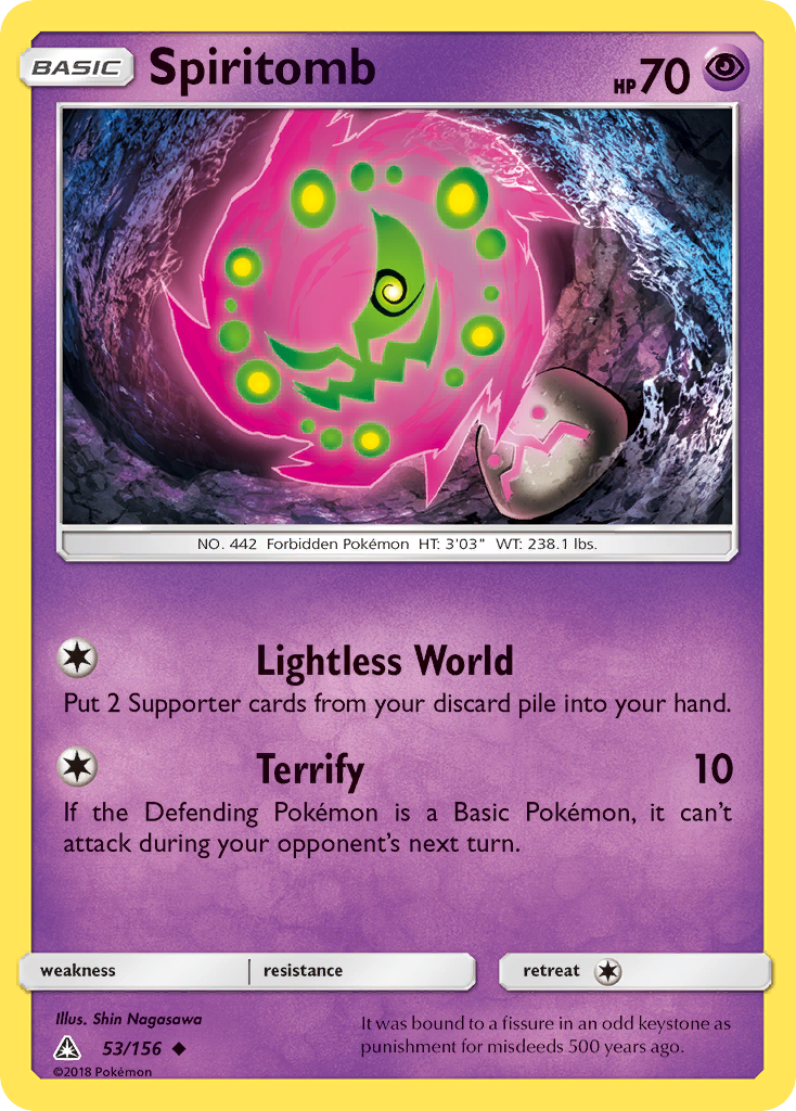 Spiritomb (53/156) [Sun & Moon: Ultra Prism] | Dumpster Cat Games