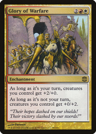 Glory of Warfare [Alara Reborn] | Dumpster Cat Games