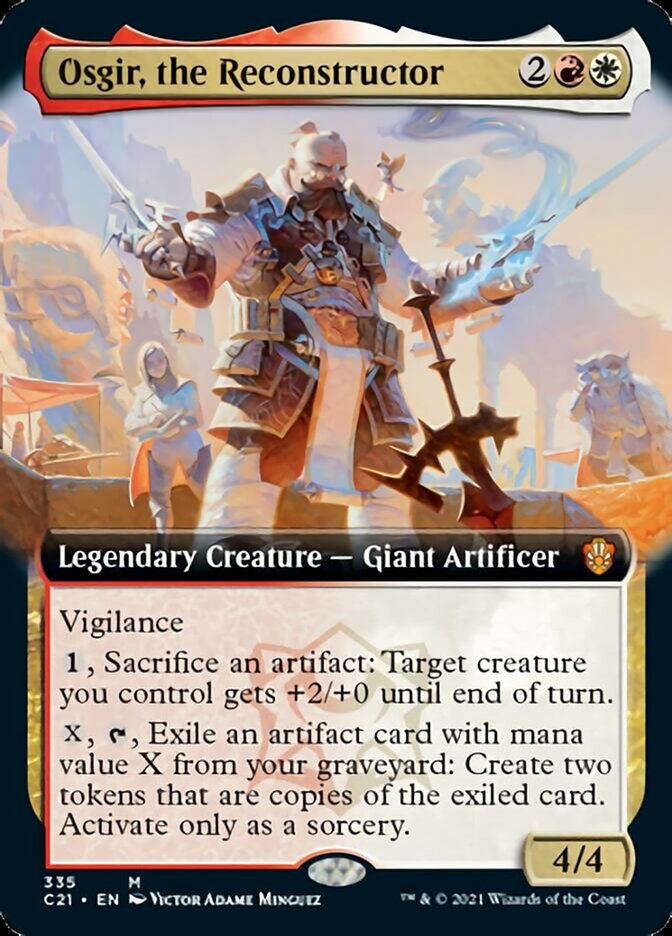 Osgir, the Reconstructor (Extended) [Commander 2021] | Dumpster Cat Games
