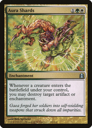 Aura Shards [Commander 2011] | Dumpster Cat Games