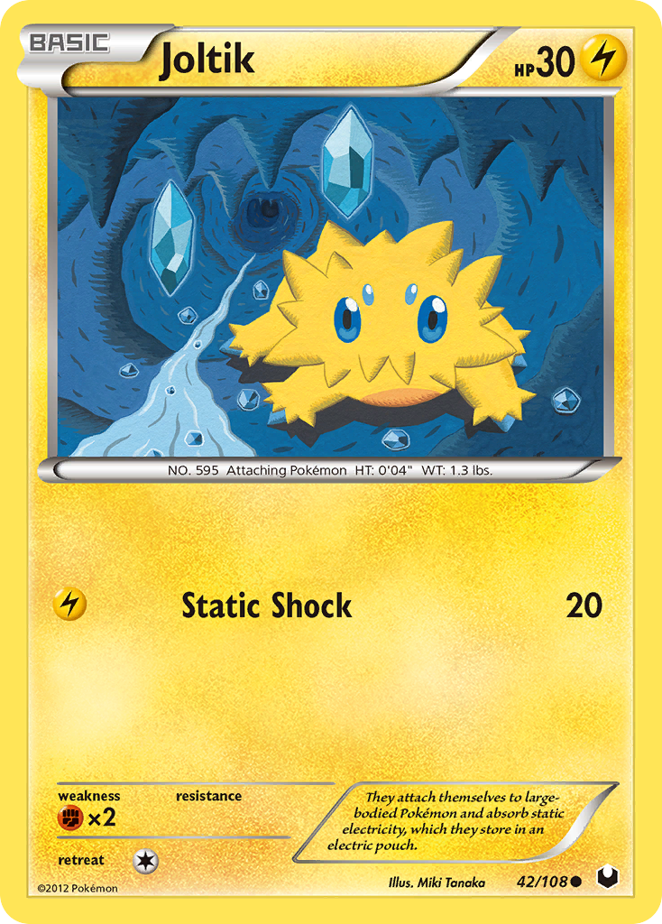 Joltik (42/108) [Black & White: Dark Explorers] | Dumpster Cat Games