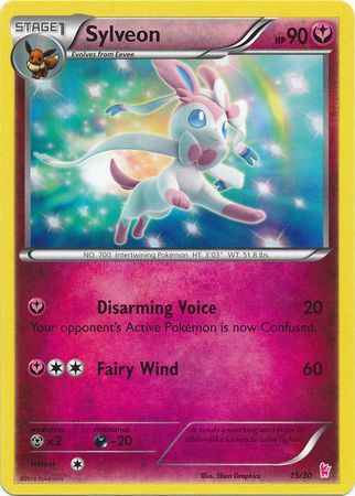 Sylveon (15/30) [XY: Trainer Kit - Sylveon] | Dumpster Cat Games