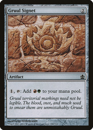 Gruul Signet [Commander 2011] | Dumpster Cat Games