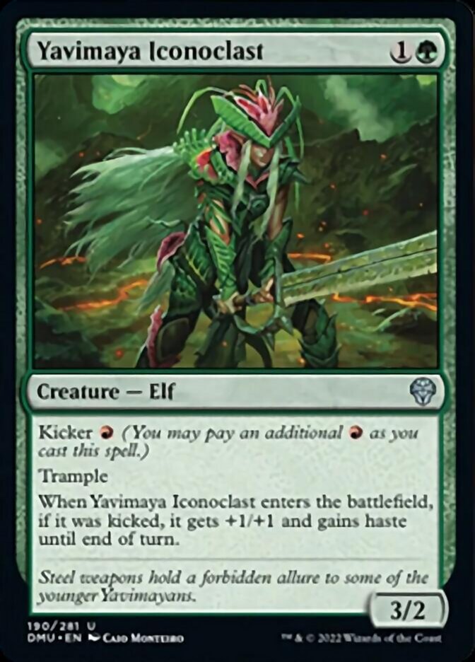 Yavimaya Iconoclast [Dominaria United] | Dumpster Cat Games
