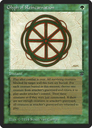 Glyph of Reincarnation [Legends] | Dumpster Cat Games