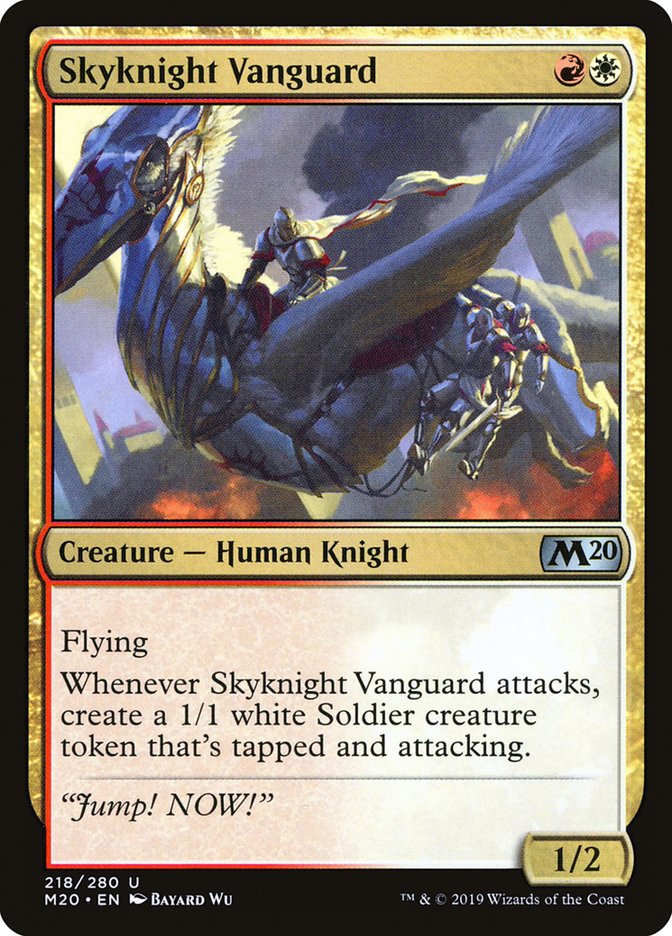 Skyknight Vanguard [Core Set 2020] | Dumpster Cat Games