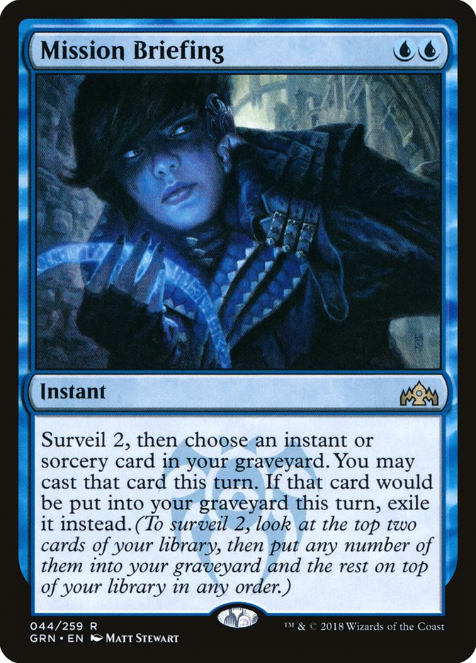 Mission Briefing [Guilds of Ravnica] | Dumpster Cat Games