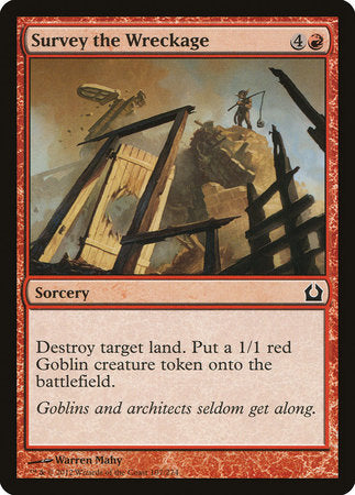 Survey the Wreckage [Return to Ravnica] | Dumpster Cat Games