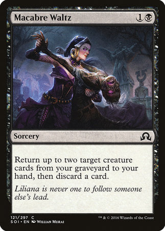 Macabre Waltz [Shadows over Innistrad] | Dumpster Cat Games