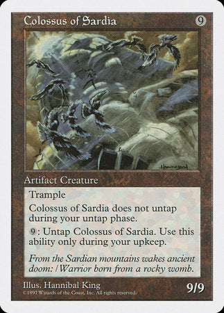 Colossus of Sardia [Fifth Edition] | Dumpster Cat Games