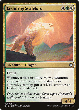 Enduring Scalelord [Commander 2016] | Dumpster Cat Games