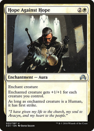 Hope Against Hope [Shadows over Innistrad] | Dumpster Cat Games