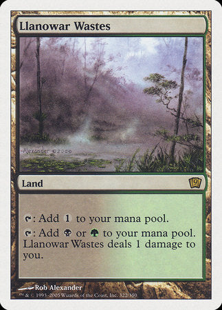 Llanowar Wastes [Ninth Edition] | Dumpster Cat Games