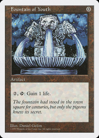 Fountain of Youth [Fifth Edition] | Dumpster Cat Games