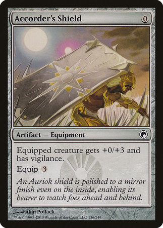 Accorder's Shield [Scars of Mirrodin] | Dumpster Cat Games