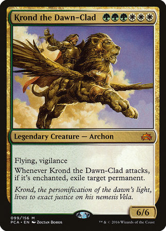 Krond the Dawn-Clad [Planechase Anthology] | Dumpster Cat Games