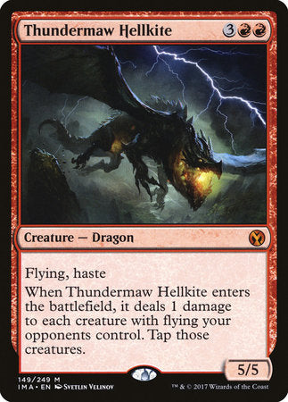 Thundermaw Hellkite [Iconic Masters] | Dumpster Cat Games