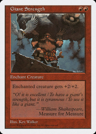 Giant Strength [Fifth Edition] | Dumpster Cat Games