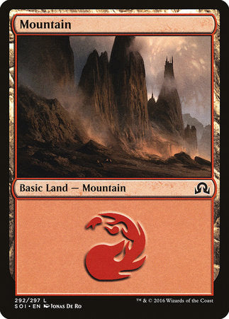 Mountain (292) [Shadows over Innistrad] | Dumpster Cat Games