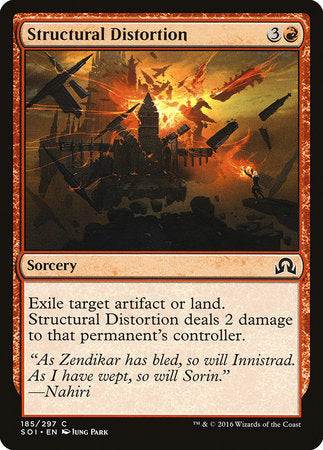 Structural Distortion [Shadows over Innistrad] | Dumpster Cat Games