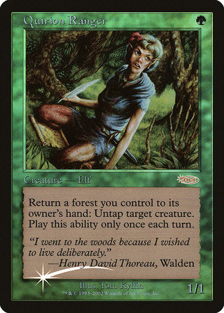 Quirion Ranger [Friday Night Magic 2001] | Dumpster Cat Games
